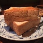 銀座デカ盛りモーニング!喫茶店「アメリカン」で極厚トースト・巨大サンドイッチ!