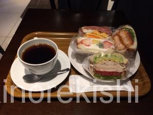 神谷町デカ盛り3206本店ボリューム満点サンドイッチデビルサンド人気有名カフェ朝食パンケーキ21