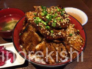 神田デカ盛りランチ魚串さくらさく炭火豚丼ご飯特盛肉増し居酒屋2