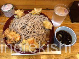 東銀座立ち食いそば歌舞伎そばもりかき揚げそば大盛り蕎麦メニューデカ盛り進撃の歴史17