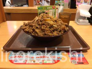 日本全国デカ盛りすき家キング牛丼牛丼キングメニュー進撃の歴史28