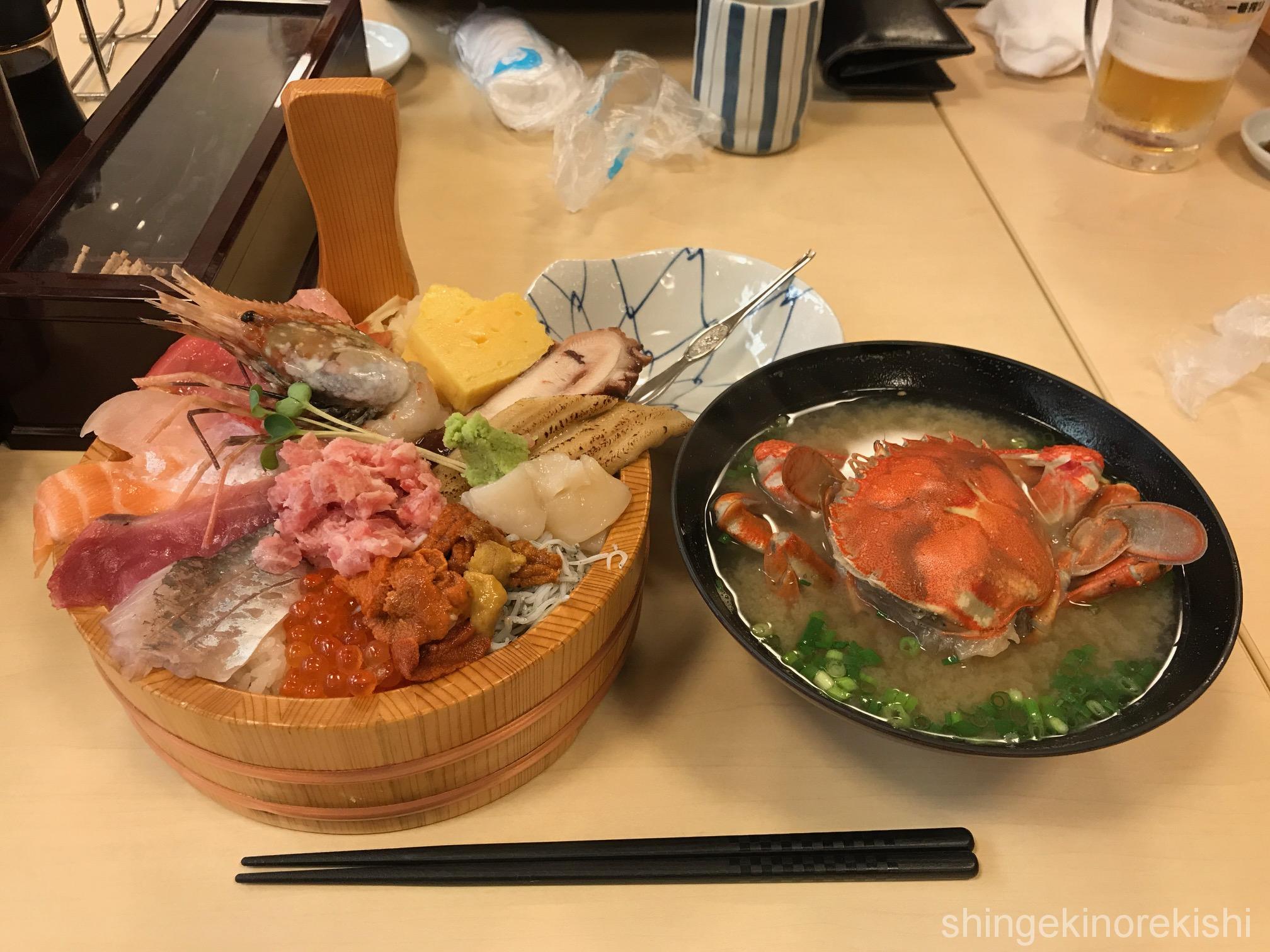 海鮮丼 デカ盛り 東京