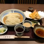 大盛り稲庭うどん!「銀座 佐藤養助」で天せいろ二味メニュー（醤油・胡麻）!