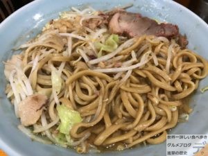 神田小川町デカ盛りラーメン盛太郎神保町店大盛りメニュー野菜ニンニク背脂メガ盛り進撃の歴史