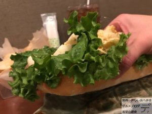 デカ盛りホットドッグ秋葉原cafemocoカフェモコ巨大ビッグドッグメニュータマゴ進撃の歴史