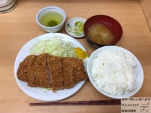 とんかついちかつ浅草橋店大ロースかつ定食メニュー大盛りデカ盛り進撃の歴史