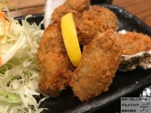 日本一のカキフライ定食北海道厚岸あっけしコレド室町店ランチメニューご飯大盛り三越前新日本橋駅デカ盛り進撃のグルメ