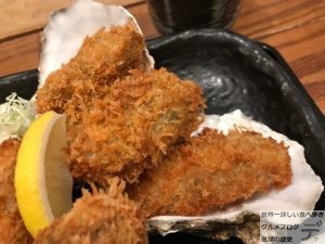 日本一のカキフライ定食北海道厚岸あっけしコレド室町店ランチメニューご飯大盛り三越前新日本橋駅デカ盛り進撃のグルメ