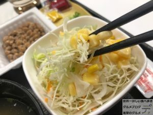 吉野家編チェーン店の朝食モーニングメニューを大盛り調査ハムエッグ納豆定食一汁三菜朝膳デカ盛り進撃のグルメ