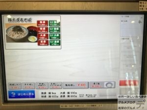 極太肉そば仲御徒町お勝ちそば蔦やつたやデカ盛り特大メニュー温かい麦ご飯セットメガ盛り進撃のグルメ