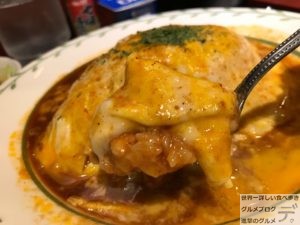 大盛りオムライス三越前日本橋食工房あらじん洋食ランチメニュー豚汁デカ盛り進撃のグルメ