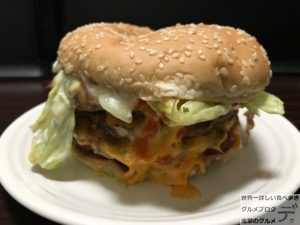 巨大ハンバーガーバーガーキングburgerkingマキシマム超ワンパウンドビーフバーガーデカ盛り進撃のグルメ