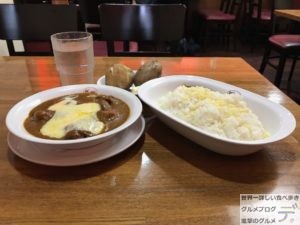 欧風カレー神保町ボンディ神田小川町店チキンカレー大盛りチーズメニューデカ盛り進撃のグルメ