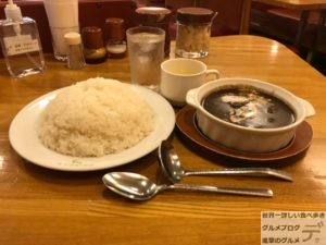 スマトラカレー共栄堂神保町タンカレーソースライス大盛りメニューデカ盛り進撃のグルメ