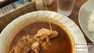 絶品スープカレーカムイ秋葉原岩本町カマンベールチキンカレー特盛メニューチーズデカ盛り進撃のグルメ