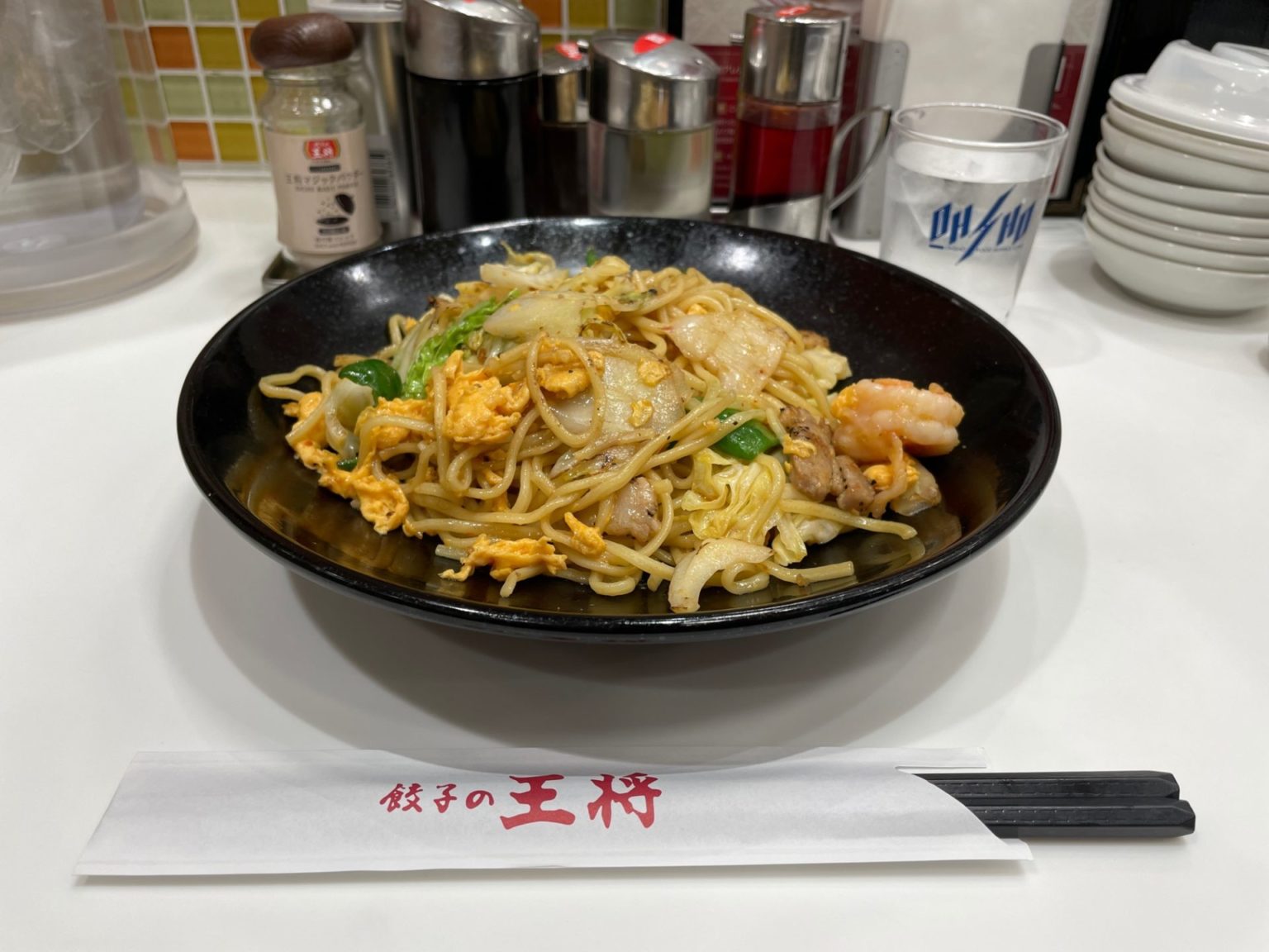 【極王焼きそば】1か月間『餃子の王将』生活【2日目】【極王（ごくおう）シリーズ】進撃のグルメチェーン店、コンビニ、新メニュー、新商品、スイーツ ...