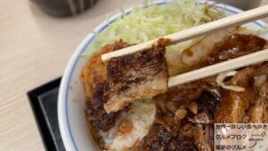 かつや丑年の新メニュー牛カツと牛焼肉の合い盛り丼大盛りミルフィーユ仕立てデカ盛り進撃のグルメ