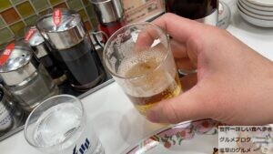 ノンアルコールビールアサヒドライゼロ100日間餃子の王将生活81日目デカ盛り進撃のグルメ