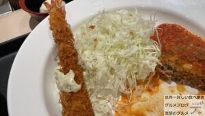 松のや洋食宣言大人のお子様プレートハンバーグ＆海老フライ定食ライス特盛春日店マイカリー食堂併設デカ盛り進撃のグルメ