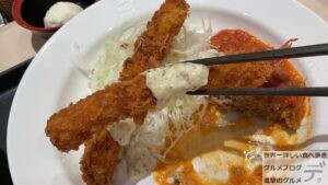 松のや洋食宣言大人のお子様プレートハンバーグ＆海老フライ定食ライス特盛春日店マイカリー食堂併設デカ盛り進撃のグルメ