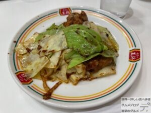 回鍋肉ホイコーロー100日間餃子の王将生活97日目ジャストサイズメニューデカ盛り進撃のグルメ