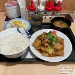 【ガリチキ】松屋で鶏のじゃがバター炒めW定食・ライス特盛を世界一詳しく調査！