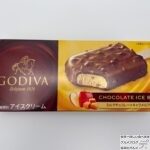 【ローソン】GODIVA ミルクチョコレートキャラメルアップルバー【ゴディバ新作アイス】