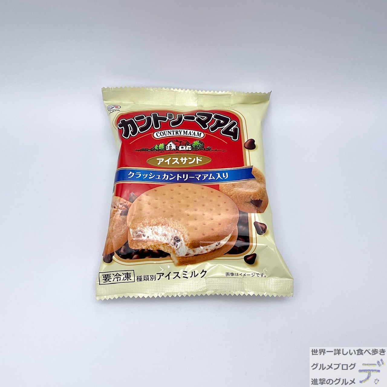 セブンイレブン】不二家 カントリーマアム アイスサンド【新作