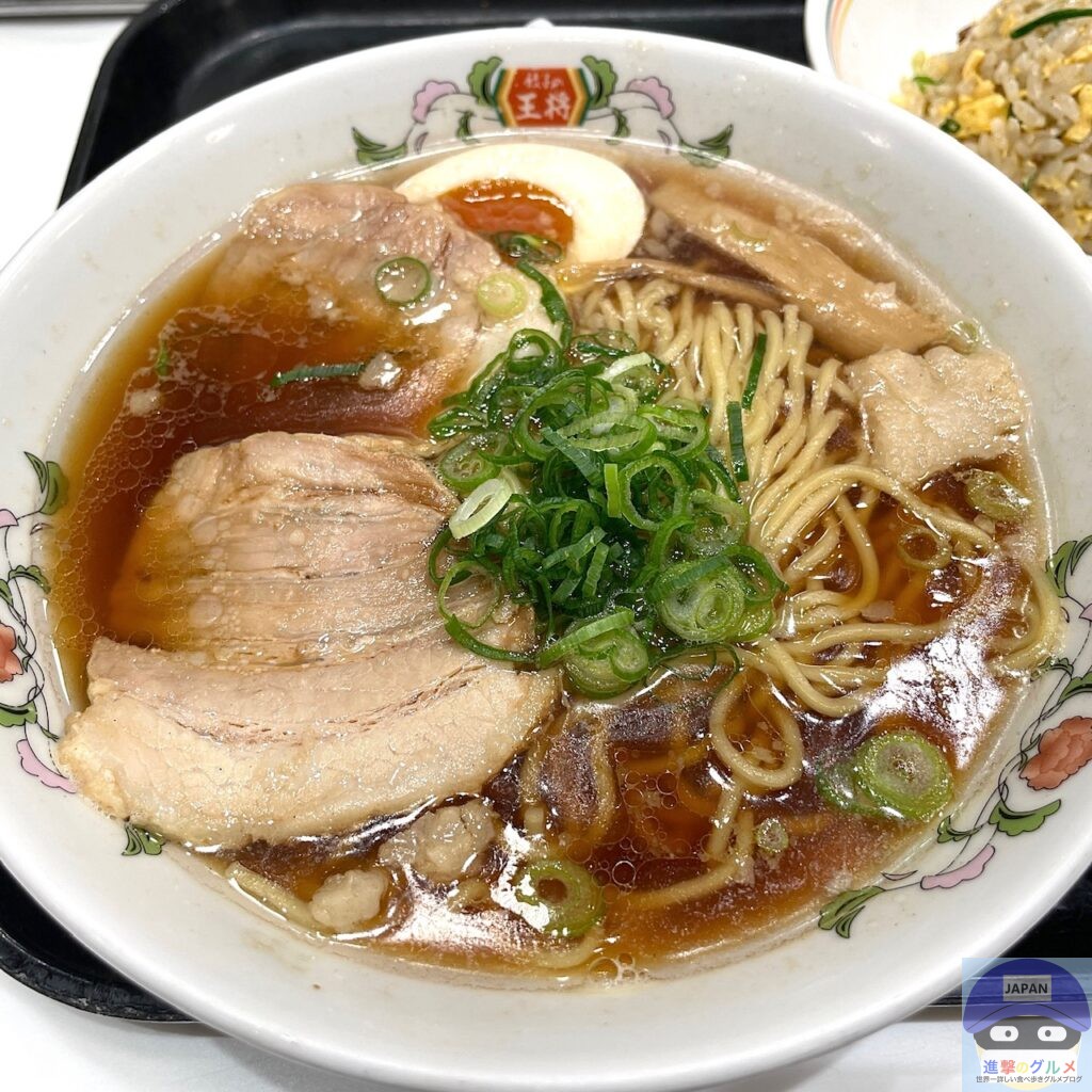 【餃子の王将】醤油ラーメンセットを世界一詳しく調査!進撃のグルメチェーン店、コンビニ、新メニュー、新商品、スイーツなどの最新グルメを最速でお届け!!!