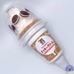 【セブンイレブン】7プレミアム　ワッフルコーン　クッキークリーム【新作アイス】