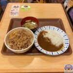 【すき家】牛丼Wセットランチ（ミニカレー）【ランチメニュー】