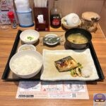 【やよい軒】サバの塩焼朝食【朝食メニュー】