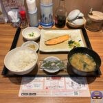 【やよい軒】しゃけの塩焼朝食【朝食メニュー】