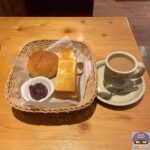 【コメダ珈琲店】カフェオーレ・モーニング（山食パン＆ローブパン）【朝食メニュー】