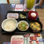 【なか卯】こだわり卵の鶏小鉢朝食・ごはん小盛【朝ごはん】