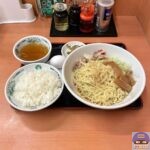 【日高屋】汁なしラーメン・麺大盛り・ライスセット【定番メニュー】