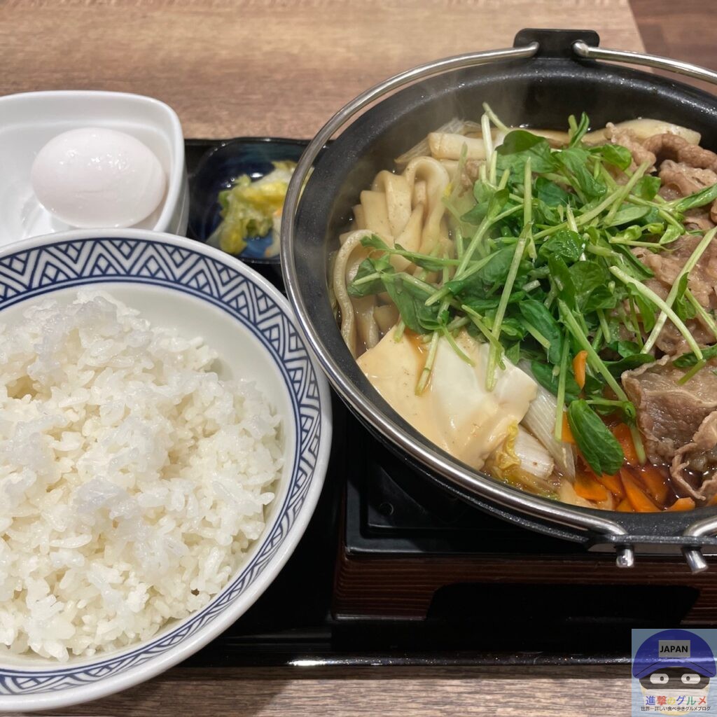 【吉野家】牛すき鍋膳(ご飯大盛り・おかわり無料)【期間限定メニュー】進撃のグルメチェーン店、コンビニ、新メニュー、新商品、スイーツなどの最新 ...