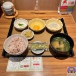 【やよい軒】しらすおろし朝食・もち麦ごはんに変更【朝ごはん・朝食メニュー】