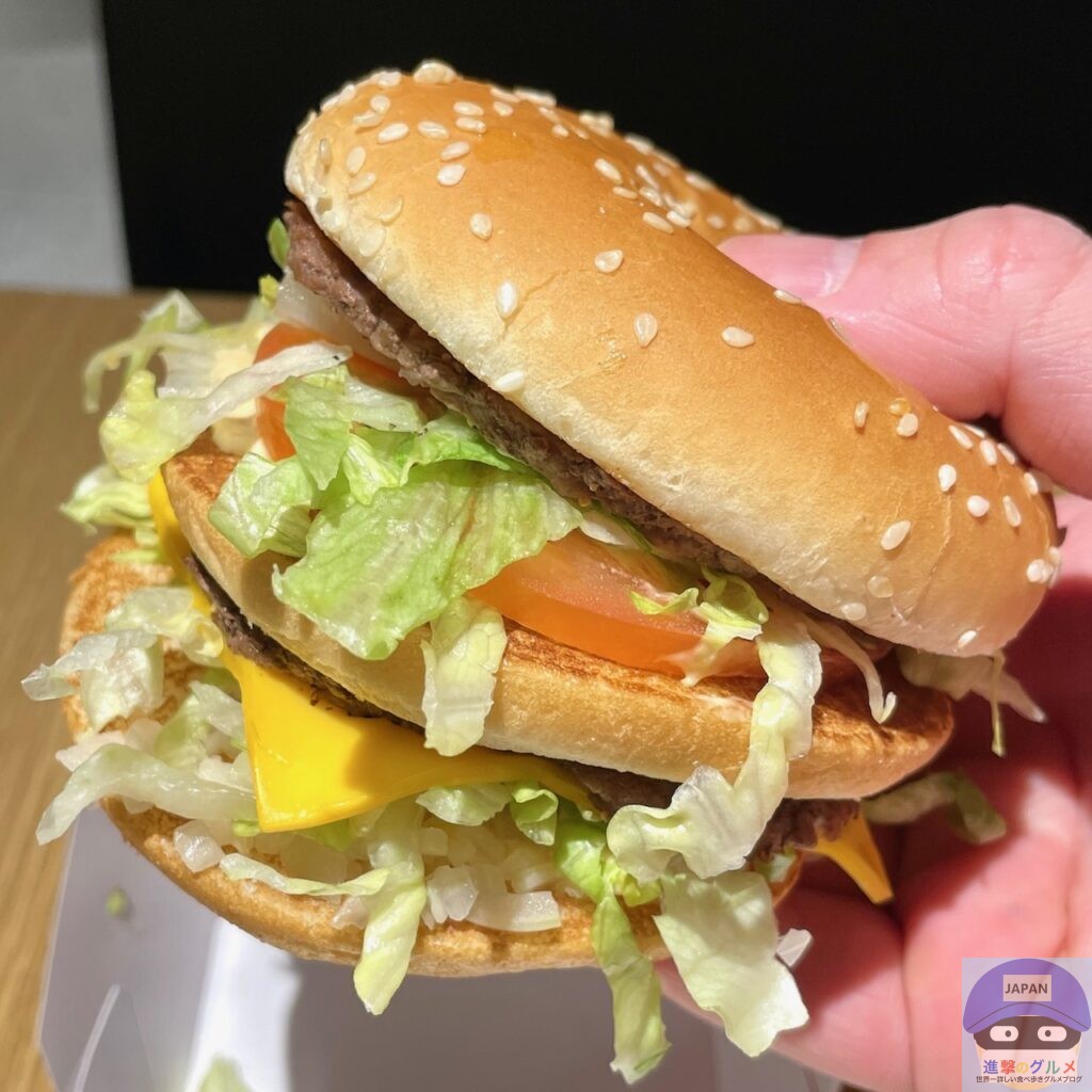 【マクドナルド】ビッグマック・トマトトッピング【定番メニュー】進撃のグルメチェーン店、コンビニ、新メニュー、新商品、スイーツなどの最新グルメを ...