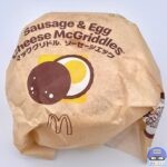 【マクドナルド】マックグリドル ソーセージエッグ【朝マック・定番メニュー】