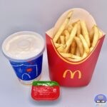 【マクドナルド】マックフライポテト・Lサイズ、マックシェイク バニラ・Sサイズ【定番メニュー】